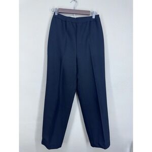 VTG 70s Bend Over Levi‎ Strauss Women's Dress Pants Slacks Black Size 12 USA